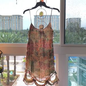 Zimmerman vintage silk chiffon dress